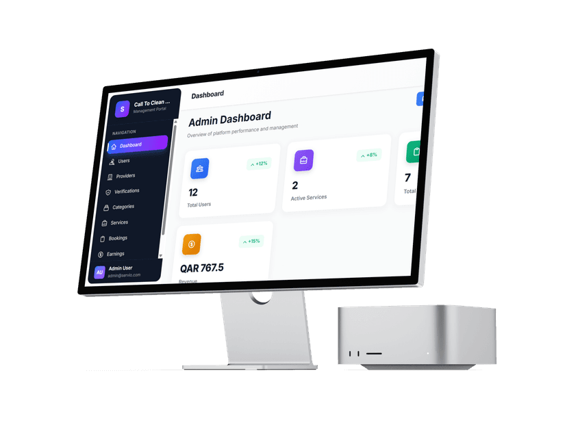 Admin Portal Dashboard